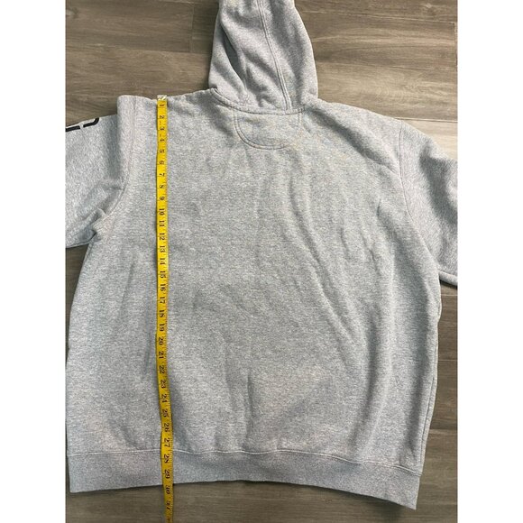 Carhartt Hoodie  Original Fit Logo Spellout Sweatshirt Men’s Size 2xl Gray - Picture 7 of 7